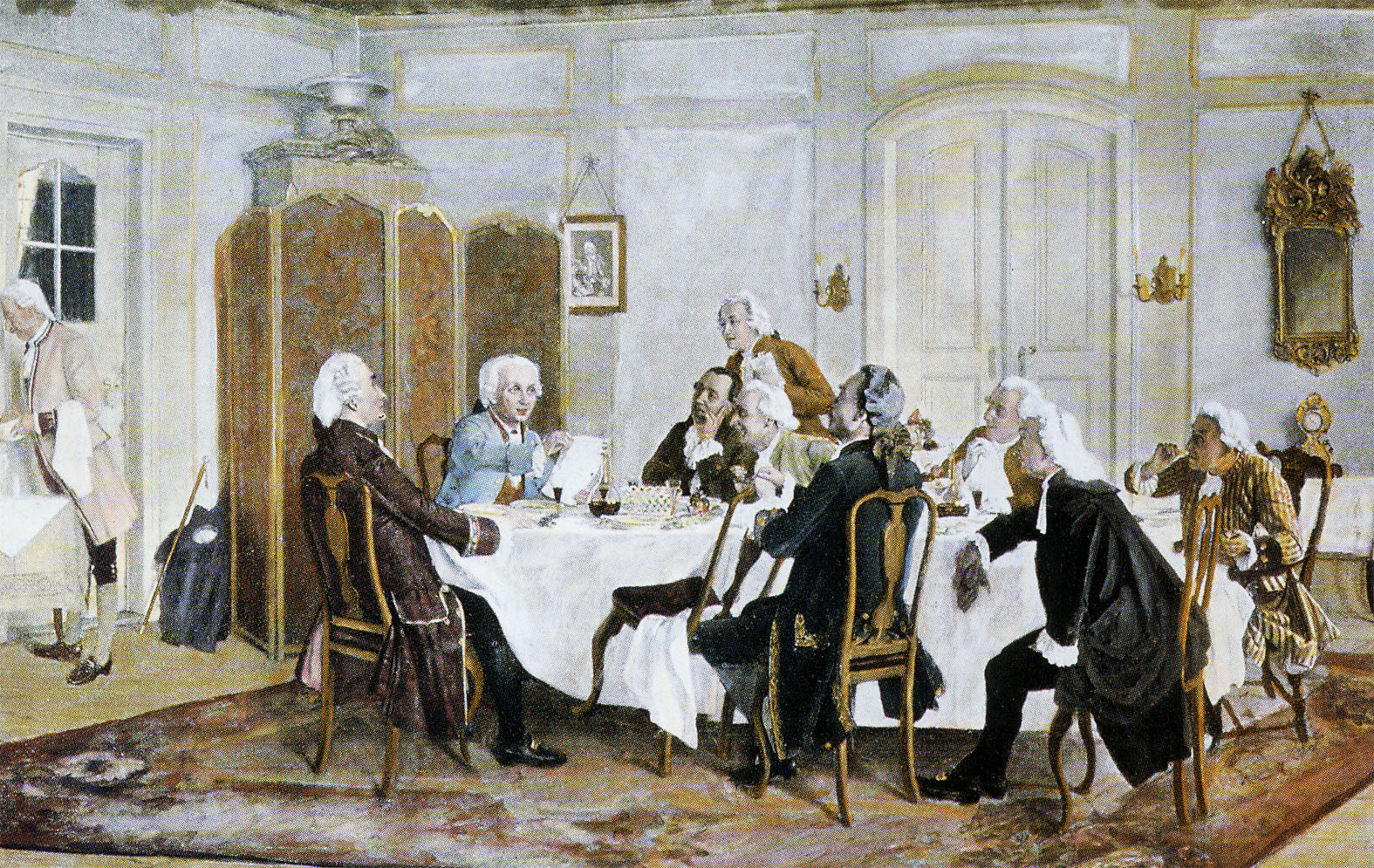 Emil Doerstling, Kant and Friends at Table